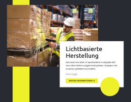 Lager Und Logistik - Benutzerfreundliches Website-Modell