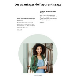 Avantages De L'Apprentissage - HTML Website Builder