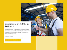 Augmenter La Productivité - Modèle HTML5 Réactif