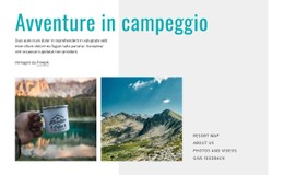 Demo Del Modello Per Avventure In Campeggio