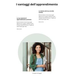 Benefici Dell'Apprendimento Modello A Pagina Singola