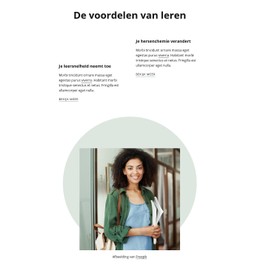 Beloften Van Leren Sjabloon Voor Één Pagina