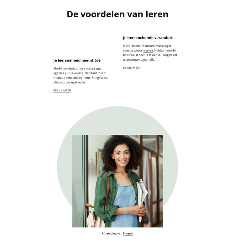 Beloften van leren WordPress-thema