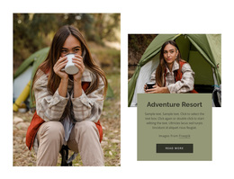 Adventure Resort - Website Design