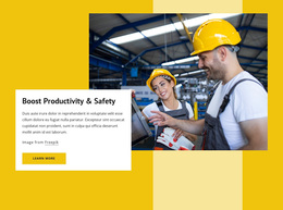 Boost Productivity Html5 Website