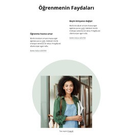 Öğrenmenin Faydaları - Özel Web Sitesi Oluşturucu