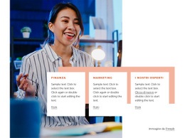 Modello HTML5 Multiuso Per Strategia, Design E Contenuti