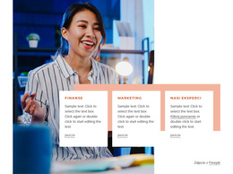 Układ Strony Internetowej Dla Strategia, Projekt I Treść