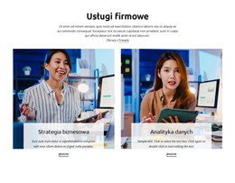 Doradztwo Analityczne - Responsywny Szablon HTML5