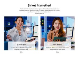 Analitik Danışmanlığı - Tek Sayfalık Şablonu Ücretsiz Indirin