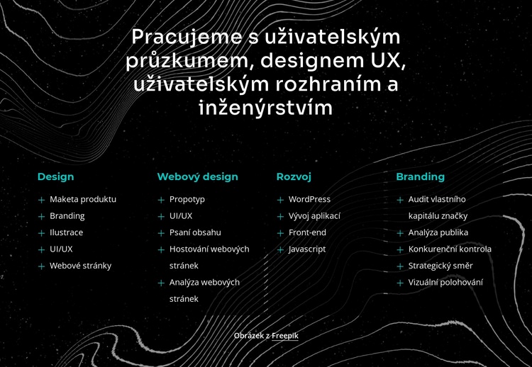 Pracujeme s uživatelským průzkumem Webový design