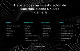 Trabajamos Con La Investigación De Usuarios Plantilla CSS Gratuita