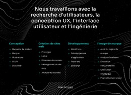 Superbe Modèle HTML5 Pour Nous Travaillons Avec La Recherche D'Utilisateurs