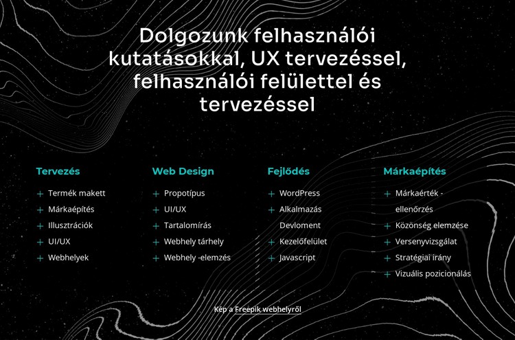 Felhasználói kutatással dolgozunk HTML Sablon