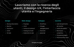 Fantastico Modello HTML5 Per Lavoriamo Con La Ricerca Degli Utenti