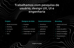 Design De Site Multifuncional Para Trabalhamos Com Pesquisa De Usuários