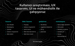 Kullanıcı Araştırması Ile Çalışıyoruz - Profesyonel Web Sitesi Şablonu