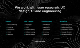 Multipurpose Website Design For We Work With User Research