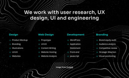 We Work With User Research - WordPress Theme