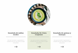 Comidas Saludables: Plantilla De Sitio Web Joomla Gratuita