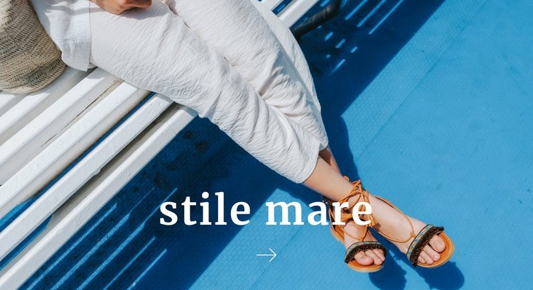 Stile mare Costruttore di siti web HTML