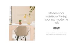 Organisatie Van De Ruimte Sjabloon Voor Bestemmingspagina'S