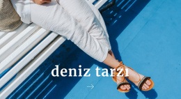 Deniz Stili Için Sayfa Oluşturucu