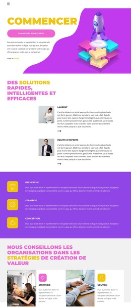 Commencez Avec Un Expert – Site Web De Commerce Électronique