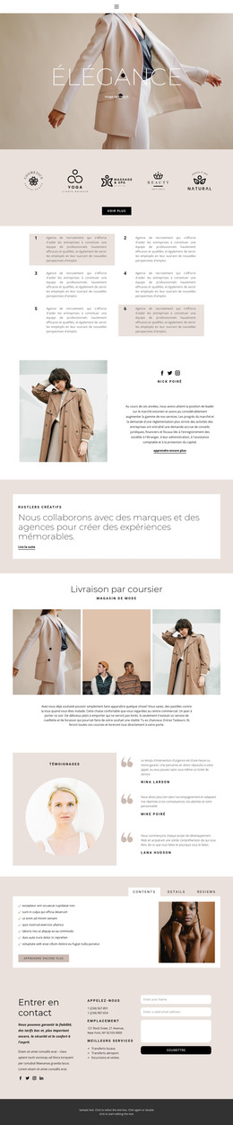 15,000+ modèles d'une page | Modèle d'une page