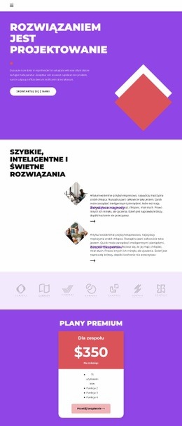 Projekt Pomaga Sprzedawać - Wielofunkcyjne Projektowanie Stron Internetowych