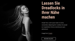 Premium-Haarstyling - Bootstrap-Vorlage Für Eine Seite