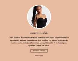 Sobre El Salón De Rastas - Diseño Profesional Personalizable