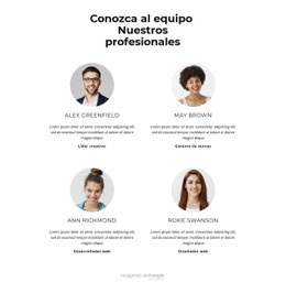 Conoce Al Equipo Creativo - Crea Hermosas Plantillas