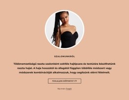 A Raszta Szalonról - HTML Weboldal Sablon