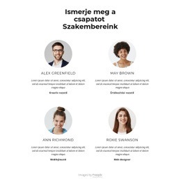 A Legkreatívabb Design A(Z) Ismerje Meg A Kreatív Csapatot Számára