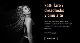 Il Mockup Del Sito Web Più Creativo Per Acconciatura Premium