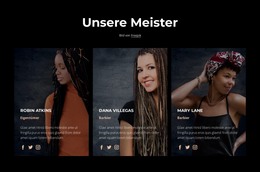 Kostenloser Download Für Meister Im Schönheitssalon HTML-Vorlage