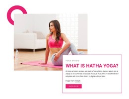 What Is Hatha Yoga - Drag & Drop Html Code