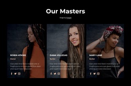 Free Download For Beauty Salon Masters Html Template