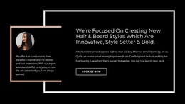 Text Website Templates | Nicepage