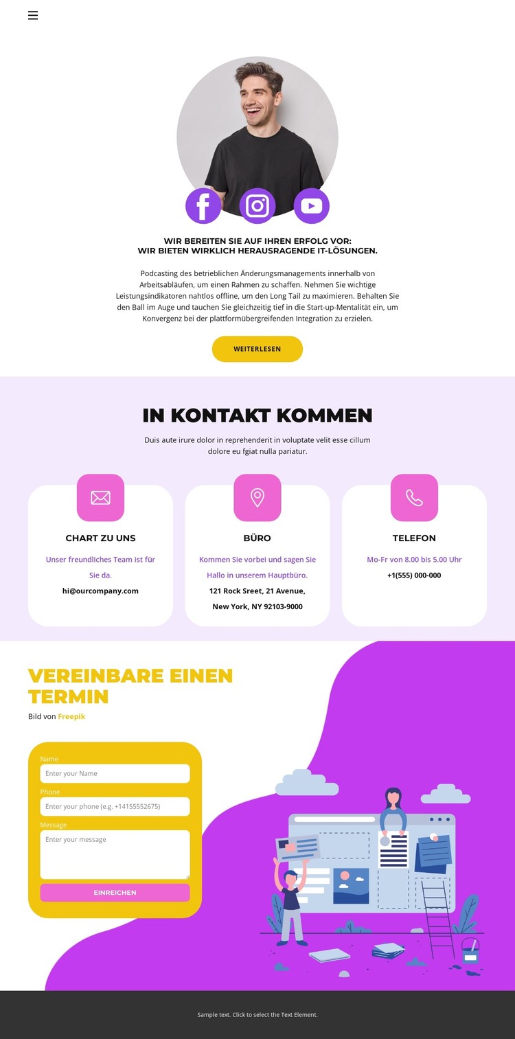 Stellen Sie sicher, dass Sie wählen CSS-Vorlage