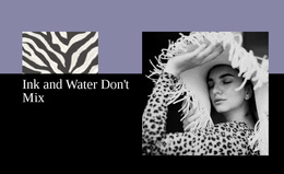 Ink And Water Don'T Mix - Simple Joomla Template