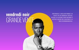 Grande Vente Du Vendredi Noir - Online HTML Generator