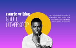 Zwarte Vrijdag Grote Verkoop - Online HTML Generator