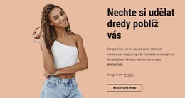 Pečlivě Vytvořené Metody Dreadlock – Šablona Kódu HTML