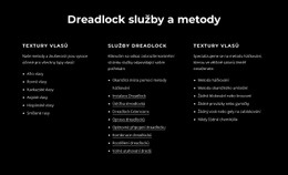 Dredy Služby A Metody – Vstupní Stránka HTML