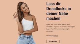 Sorgfältig Ausgearbeitete Dreadlock-Methoden - HTML-Vorlage