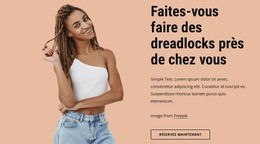 Élaborer Soigneusement Des Méthodes De Dreadlock - Modèle De Code HTML