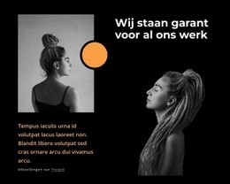 Premium Website-Ontwerp Voor Multi-Etnische Dreadlocks Salon