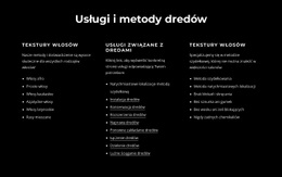 Usługi I Metody Dredów - HTML Template Generator